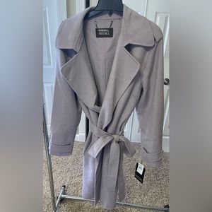 Badgley Mischka Lavender plus size 3X Trench Coat